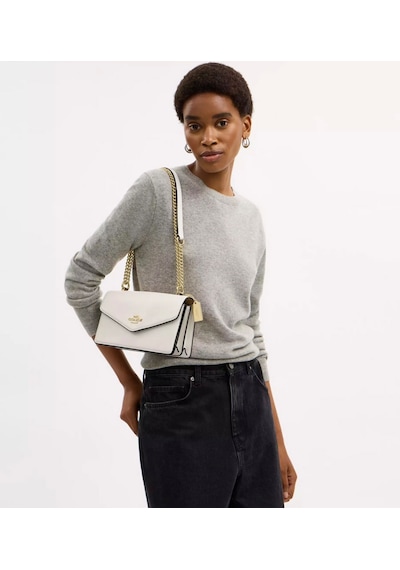 Coach Klare Envelope Crossbody Kadın Çanta Krem