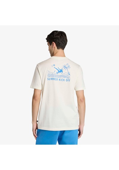 Adidas Slide Erkek Beyaz T-shirt Jz5000 2800324