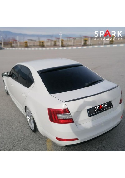 Skoda Octavia 2013 Yılı Ve Sonrası Uyumlu Arka Cam Üstü Spoyler