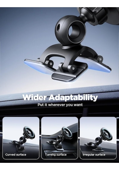Lexroo Jr-zs366 Manyetik Torpido Üstü İçin Ultra Güçlendirilmiş Araç Tutucu Standart