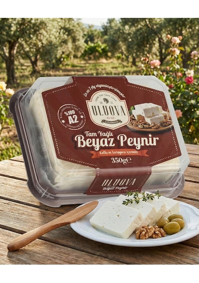 Uluova Tam Yağlı Beyaz Peynir 350 G