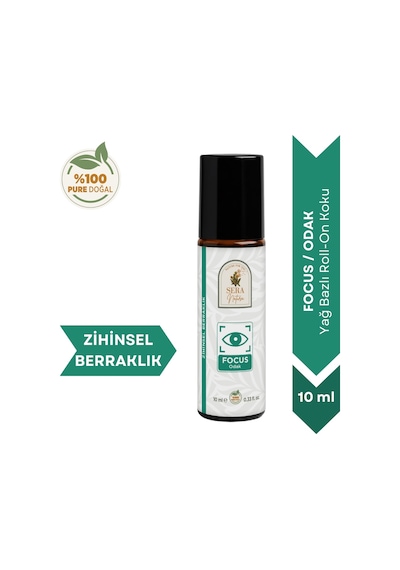 Sera Natura Focus Yağ Bazlı Parfüm Roll-On 10 ML