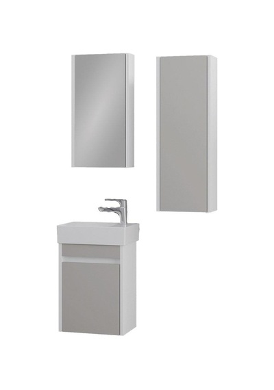 Denko Natalia 40 Cm Mdf Kül Gri Banyo Dolabı Takımı + Boy Dolabı Gri Denko Natalia 40 Cm Mdf Kül Gri Banyo Dolabı Takımı + Boy Dolabı Gri