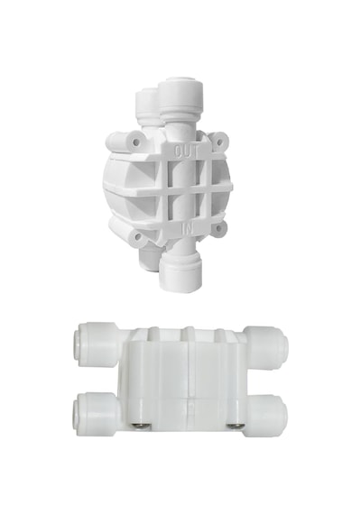 Su Arıtma Cihazları Için Shutoff Valve Dört Yollu Vana Standart