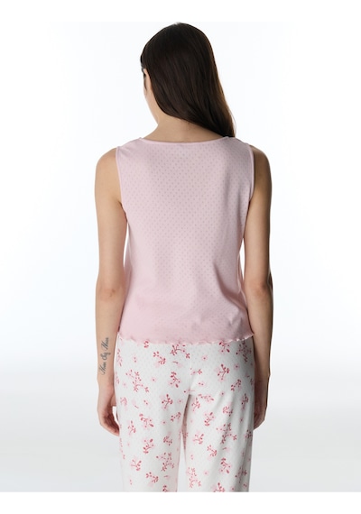 Penti Pembe Blossom Pamuklu Pointel Atlet Pijama Üstü