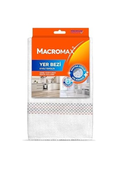 Yer Bezi, Ekstra Güçlü Kir Sökücü, Geniş Yüzeyler İçin Yüksek Emici Paspas Bezi 0