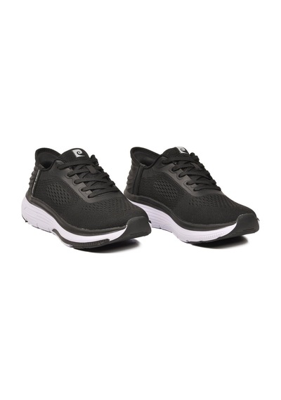 Pierre Cardin Siyah Beyaz Fileli Hafif Esnek Unisex Spor Ayakkabı Pcı-10100 G Siyah - Beyaz