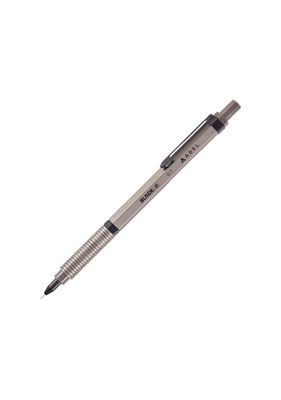 Adel Blackline Koyu Renkler Versatil Kalem - Gri 0.7 Mm