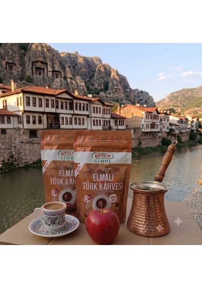 Köylüm Gurme Amasya Elmalı Türk Kahvesi 100 Gr 2 Adet