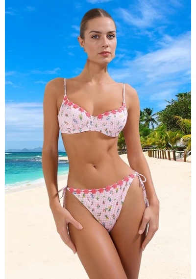 Ersefa Tasarım Bikini Takımı Premium Kalite Yüksek Konfor Özel Klora Day Çok Renkli
