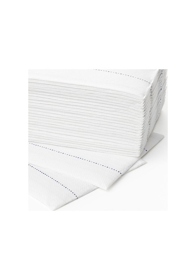 Ikea Verklıghet Peçete Beyaz - Mavi 30'lu 38 x 38 CM