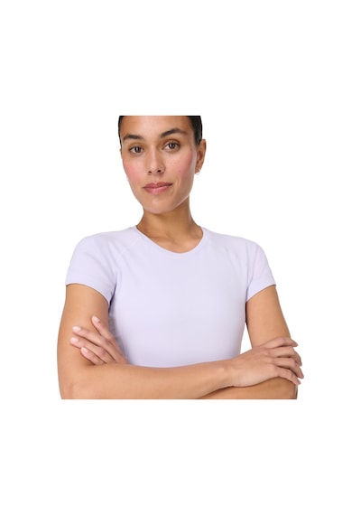 Sweaty Betty Sweaty Betty Athlete Seamless Workout T-shi Kadın Fitness Tişört 5126 Beyaz