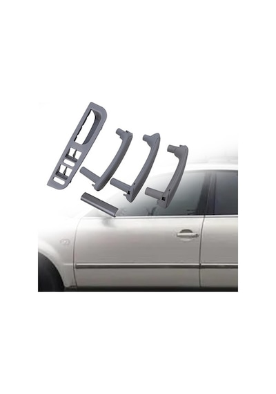 Yunjiwu Suntek Volkswagen Passat B5/b5.5 İç Kapı Kolları - 3b1867171e Gri Renk