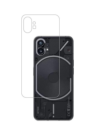 Nothing Phone 1 İle Uyumlu Şeffaf Arka Esnek Nano Koruyucu