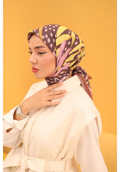Silk Home Olinda Eşarp 48003-40 MÜRDÜM