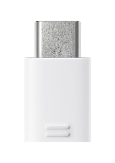 Samsung Uyumlu Micro Usb To Type-C Çevirici Adaptör Beyaz Ee-Gn930Bwegww