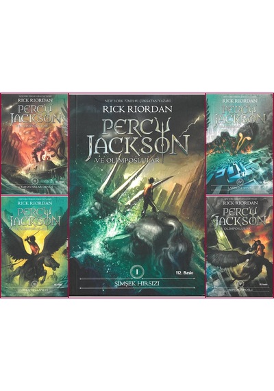 Percy Jackson Ve Olimposlular 5 Kitap Ciltsiz! (Şimşek Hırsızı)