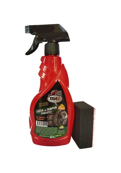 Trax Torpido Bakım Sütü Temizleyici Parlatıcı 500ml+lastik Parlatıcı Ve Tampon Cilası 500 Ml+1 Sünger