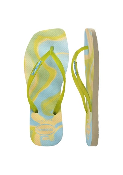 Havaianas Square Jelly Krema Rengi Kadın Parmak Arası Terlik-14153 Krem