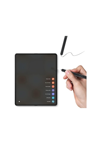 Samsung Galaxy Z Flip 5 S Pen İle Uyumlu Dokunmatik Stylus Kalem Ve Yedek Uç