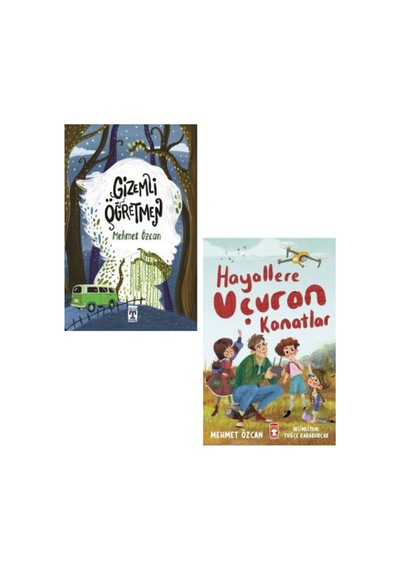Genç Timaş Mehmet Özcan 2 Kitap Set / Gizemli Öğretmen + Hayallere Uçuran Kanatlar