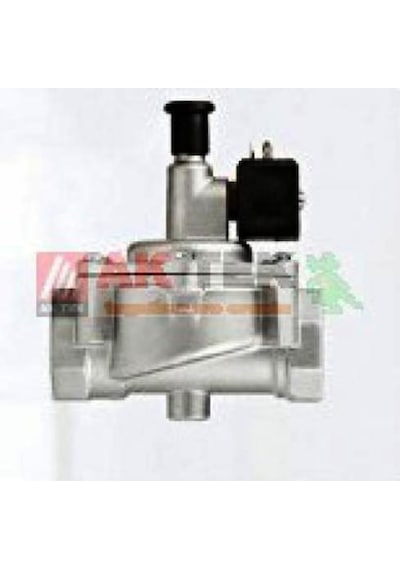 ASER Solenoid 1 "  Vana 220 Volt  DN 25 Alüminyum Normalde Açık Manuel