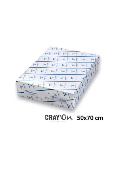Crayon Resim Kağıdı 200 Gr 50x70 Cm 125'li Paket