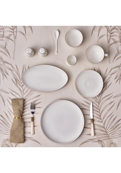 Elegance Bone Favaro 38 Parça 6 Kişilik Kahvaltı Seti Gold Çok Renkli