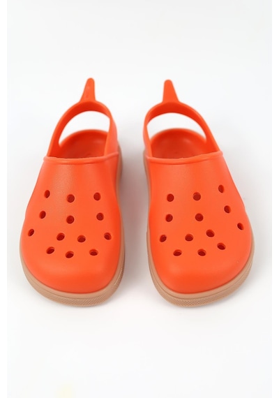 Boatilus Cloggy-b Coral/beige Kız Çocuk Sandalet Turuncu