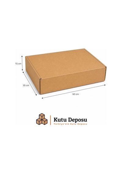 35x50x15 Cm E-ticaret Ve Kargo Kutusu 20 Adet
