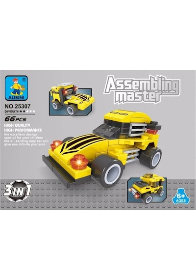 Ausini Assembling Master Arazi Araçları 66 Parça 25307