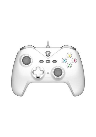 Msı Gg Force Gc200 Whıte Beyaz Oyun Kolu Kablolu Pc/androıd 8+ Desteğı Çıft Tıtresım Motoru 2m-200505