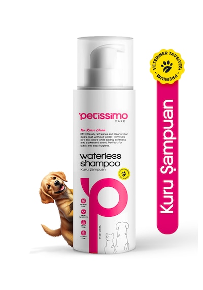 Petissimo Care Kuru Köpek Şampuanı - Bit Pire Kene Ve Parazit Önleyici - Tüy Dökülmesi Karşıtı - 200 Ml