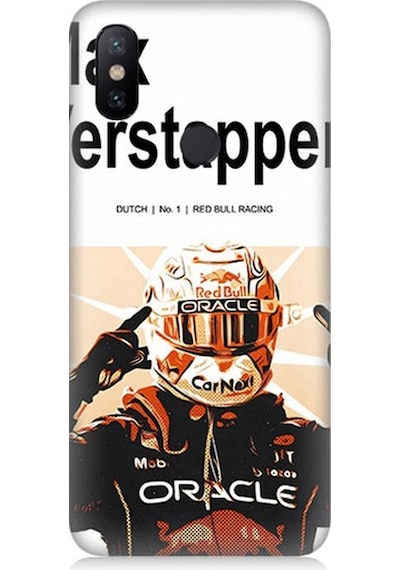 Xiaomi Redmi Note 5 Pro Uyumlu Max Verstappen Desenli Silikon Kılıf
