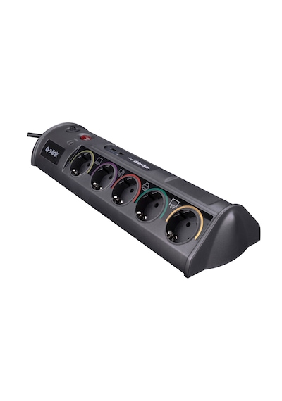 S-link Swv-prz010 Akım Korumalı Priz Usb Giriş 1.8mt 10'lu - 37071 2