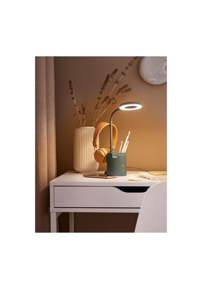 Ikea Brunbåge Çalışma Lambası, Turkuaz, 9 Cm