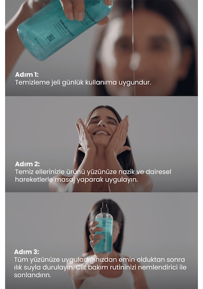 Cosmogenesis Labs Yüz Temizleme Jeli 400ml - Sebum Sivilce Karşıtı Dengeleme Yağlı Cilt (%1 SALİSİLİK ASİT)