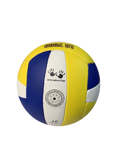 Leon Ls7000 Voleybol Topu El Dikişli Mavi Beyaz Sarı - Beyaz - Mavi