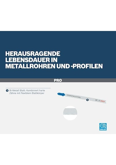 5 X Pro Metal Boru Ve Profiles T321af Dekupaj Testere Bıçağı Metal Borular Ve Profiller İçin, Çelik Sac, Uzunluk çok renkli 5 X Pro Metal Boru Ve Profiles T321af Dekupaj Testere Bıçağı Metal Borular Ve Profiller İçin, Çelik Sac, Uzunluk çok renkli