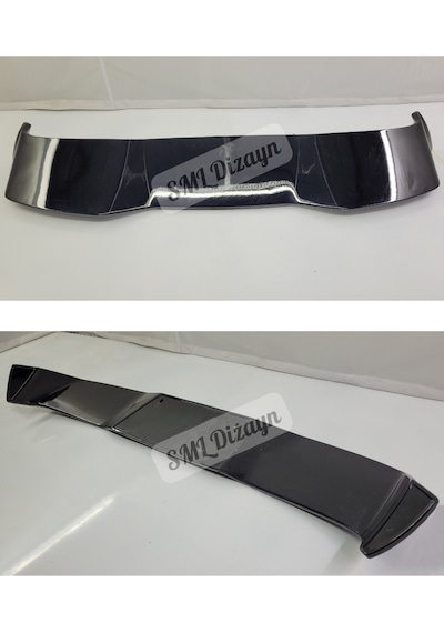 Renault Clio 4 Rs V Cup Style Spoiler- Spoyler Parlak Siyah
