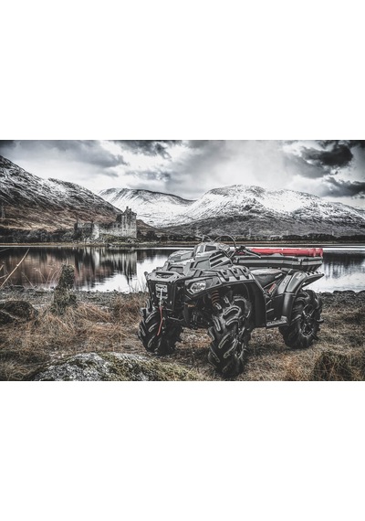 Atv Arka Çantası Polarıs Sportsman Hıgh Lıfter 1000 Siyah
