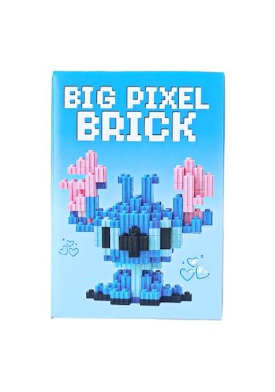 Büyük Boy 456 Parça Stitch 3d Yapboz Bricks Figür Yapı Oyuncağı