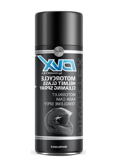 200 Ml Motosiklet Kask Camı Temizleme Spreyi, Etkili Temizlik Açık Gri