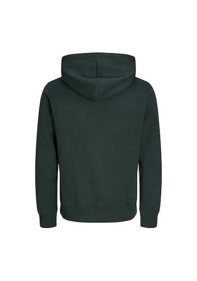 Jack & Jones Erkek Gögüs Baskili Regular Fit Kagüsonlu Sweatshirt - Rush - 12298428 Çok Renkli