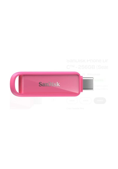 Sandisk Sdıxs0n-256g-gn6ng 256gb Phone Drive With Usb-c-128gb Seastar Pink Flash Bellek Kdo