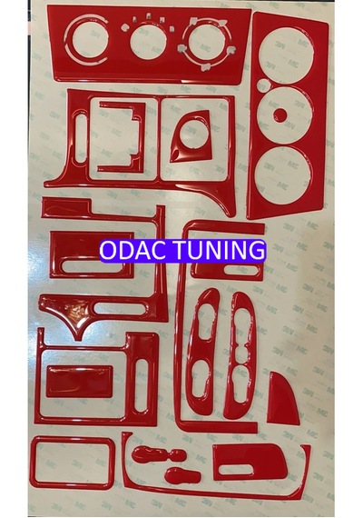 Opel Vectra B Parlak Kırmızı Renk , Torpido Konsol Kaplama