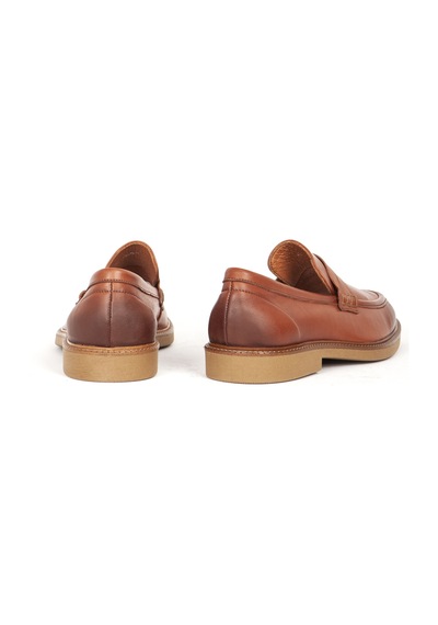Dericlub Erkek Gerçek Deri Klasik Loafer Fr 242025 Taba Taba