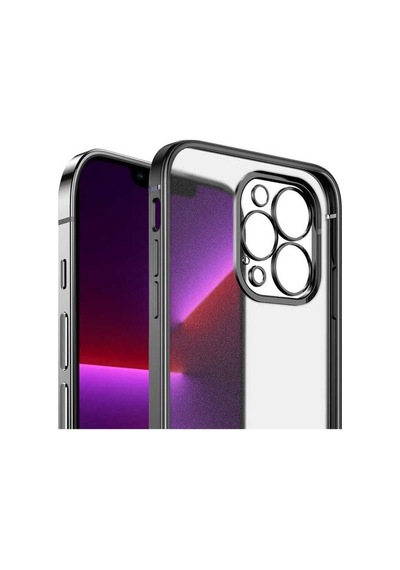 Apple iPhone Uyumlu 13 Pro Bth Mat Gbox Kılıf gümüş