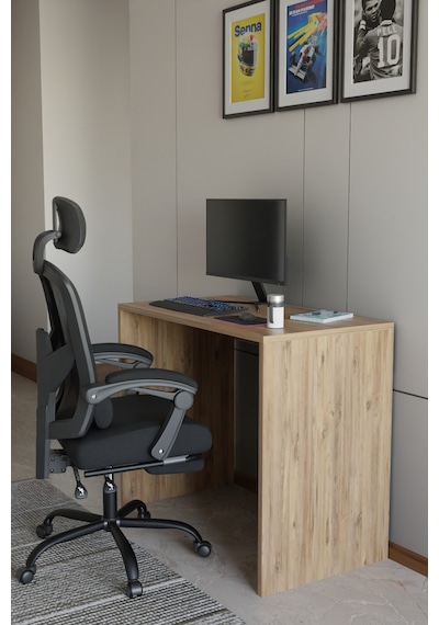 Alpa Ev Mobilya Çalışma Masası, Modern Bilgisayar Masası, Ofis & Ev Kullanımı, Minimal Tasarım Atlantik Çam Alpa Ev Mobilya Çalışma Masası, Modern Bilgisayar Masası, Ofis & Ev Kullanımı, Minimal Tasarım Atlantik Çam