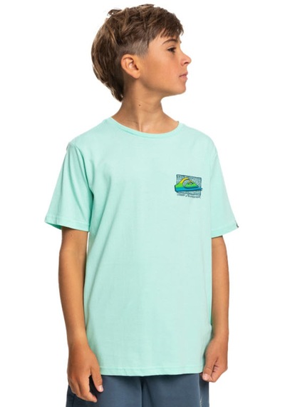Quiksilver Quıksılver Retro Fade Ss Yth Gcz0 Erkek Çocuk Tişört Mint